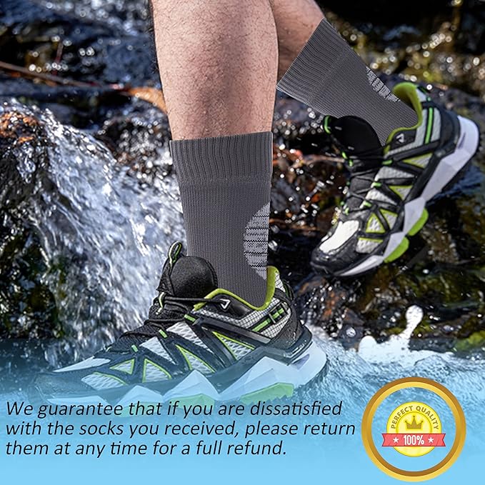 Waterproof Socks Neoprene Unisex Breathable Outdoor Sports Hiking Fishing Wading Crew/Ankle Socks