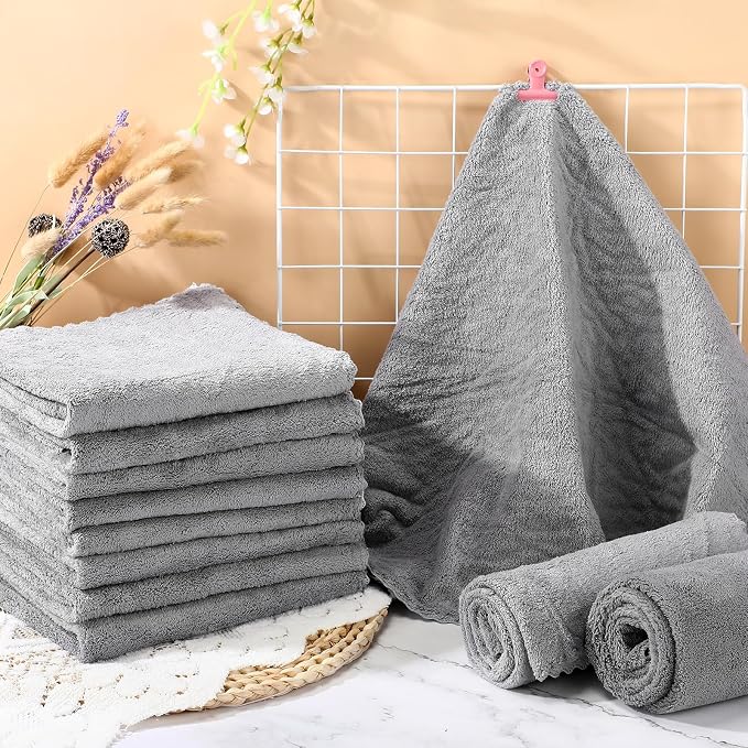 SmoothNovelty 5 Pcs Waterproof Guinea Pig Blankets, Gray, 22 x 47 Inch | Large Pet Bedding Mat, Waterproof Pee Pad, Washable Coral Fleece Cage Liner, for Guinea Pig Rabbit Cat Dog Sofa Floor
