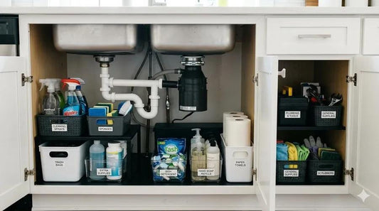 The Under-Sink Reset: How to Organize Cleaning Supplies in 15 Minutes