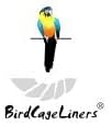 Bird Cage Liners - Poly Coated, Large Cages Custom Orders - Pre Cut Sheets