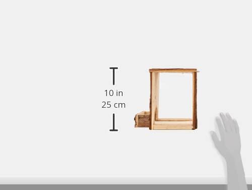 Trixie Large Wooden Digging Tower for Pet Hamster, 25 × 24 × 20 cm