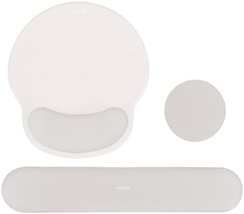 MOSISO Wrist Rest Support for Mouse Pad&Keyboard Set, Stone Gray