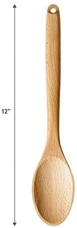 Andaz Press Laser Engraved Wooden Mixing Spoon Trophy Award Prize, 12-inch, Winner, 1-Pack