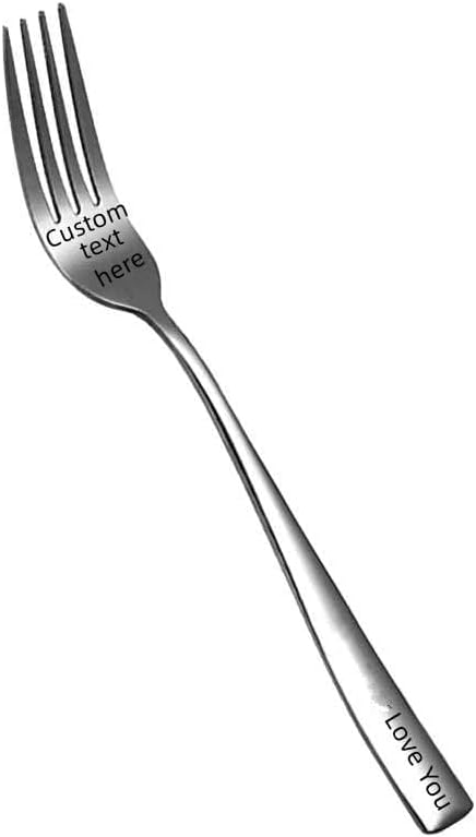 Custom Personalized Engraved Forks - Stainless Steel Unique Gift for Loved Ones