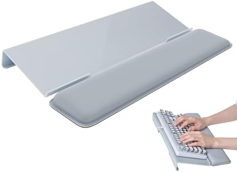 Laborio Computer Keyboard Wrist Rest, Keyboard Riser Stand for Desktop