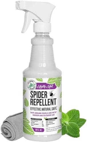 Mighty Mint Peppermint Oil Spider Repellent Spray, 16 oz