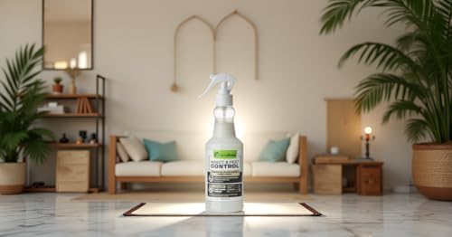 Insect & Pest Control Spray – Extra-Strength Peppermint & Clove Oil Formula – Kills & Repels Spiders, Ants, Gnats, Roaches & More – Family-Safe – Indoor & Outdoor – 16oz