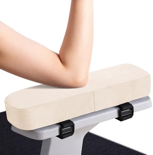 Smiry Memory Foam Office Chair Armrest Pads, Non-Slip Armrest Cushion