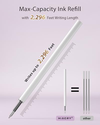 Hiacry 16 Pack Gel Pens, Quick-Dry Black Ink-0.7mm Fine Point Fidget Pens
