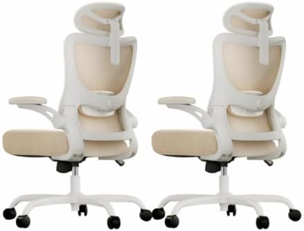 Marsail Ergonomic Office Chair with 3D Armrests, Pack of 2