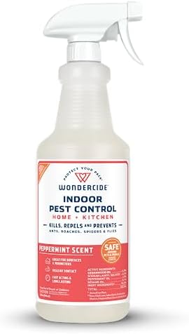 Wondercide - Indoor Pest Control Spray for Home & Kitchen Peppermint 32 oz