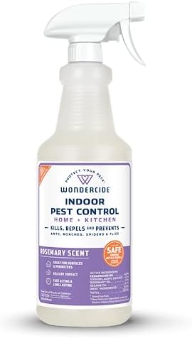 Wondercide - Indoor Pest Control Spray for Home & Kitchen Rosemary 32 oz
