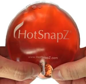 HotSnapZ Reusable Hand Warmers - 4" Round Instant Heat Packs
