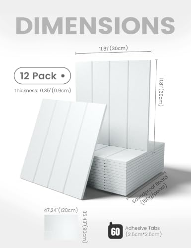 Fluxynara 48" x 36" Large Felt Bulletin Board, Cold White