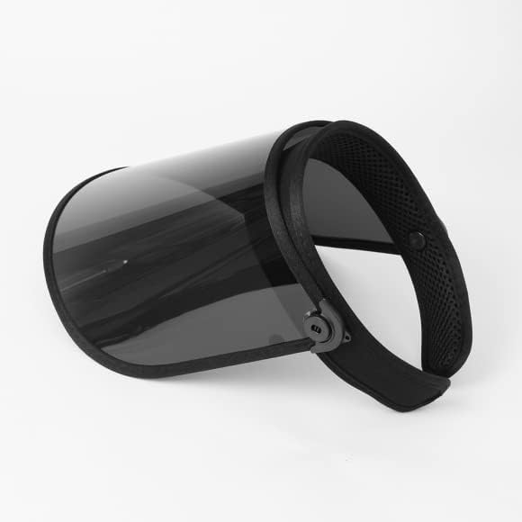 WITHMOONS Sun Visor Face Shield UV Protection Simple Hat Full Face Shield Sunblock