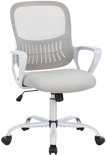 Sweetcrispy Ergonomic Office Desk Chair, Executive Mesh Computer Chair