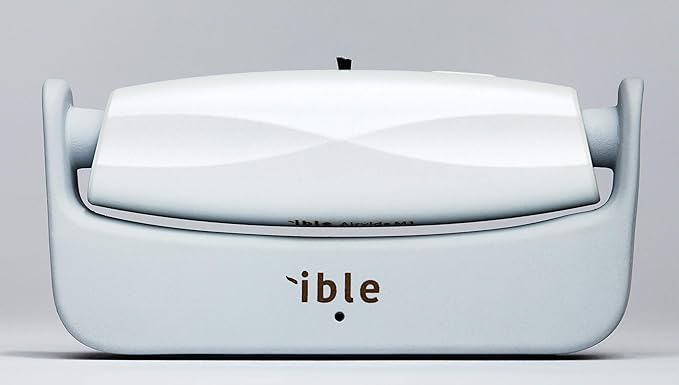 Airvida M1 Ionic Wearable Air Purifier (White-19.6 inches) – Up to 99% Pollutant Removal Rate, Stylish & Lightweight with 3 Modes, Titanium Necklace & Clip, Silent Operation, 20g