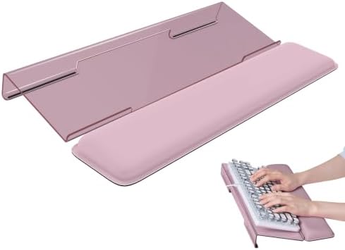 Laborio Computer Keyboard Wrist Rest, Keyboard Riser Stand for Desktop