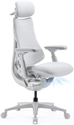 LiberNovo Omni PRO Dynamic Ergonomic Office Chair, Built-in Fan, 45cm