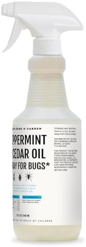 Kate's Home & Garden Peppermint Oil Spray for Bugs, Ants, Spiders (32oz)