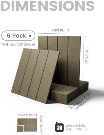 Fluxynara 36" x 24" Large Felt Bulletin Board, Earth Brown