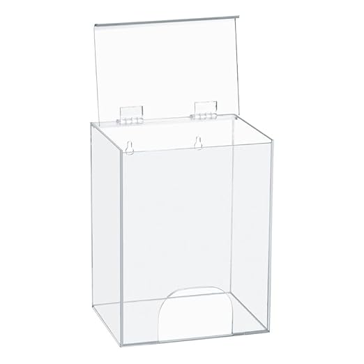 Hairnet Dispenser and Glove Holder, Universal Acrylic Storage for Beard Covers, Safety Glasses, Face Masks, Shoe Covers, Earplugs - Wall Mount or Countertop In Medical, Restaurant, Home