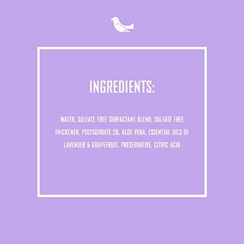 Rebel Green Fresh & Clean Hand Soap Refill - Moisturizing Natural Liquid Hand Soap Refill for Bathroom & Kitchen - Lavender & Grapefruit Scent, 32 Fl Oz
