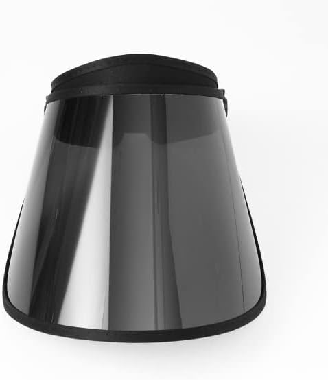 WITHMOONS Sun Visor Face Shield UV Protection Simple Hat Full Face Shield Sunblock