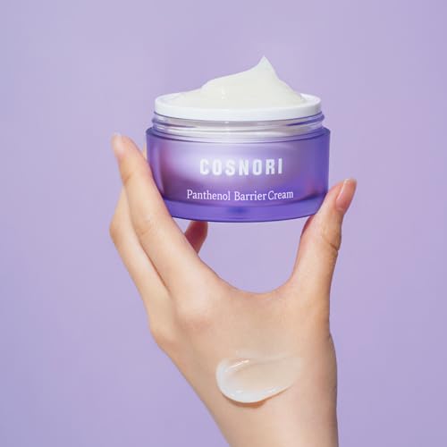 COSNORI Panthenol Barrier Cream - Strengthening Skin Barrier Face Moisturizer - with Panthenol and Kakadu Plum Extract – Calming and Hydrating for Damaged Skin – Irritation Free Formula, 1.69 oz.