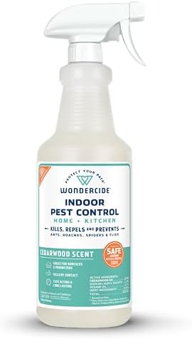 Wondercide - Indoor Pest Control Spray for Home & Kitchen Cedarwood 32 oz