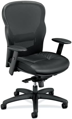 HON Wave Ergonomic Office Chair, Lumbar Support, Desk Chair, Black