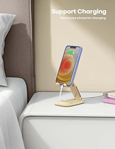 Lamicall Yellow Phone Stand for Desk - Telephone Stand Desk