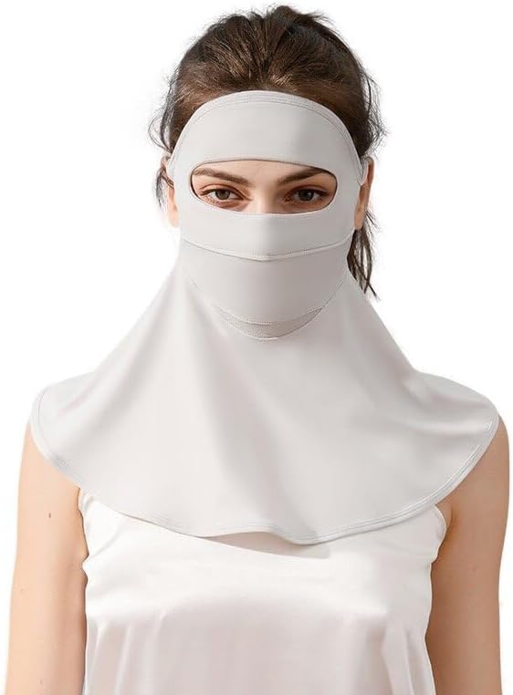 Face Cover for Sun Protection UPF 50+ UV Neck Protection UV Face Mask Covering Eye