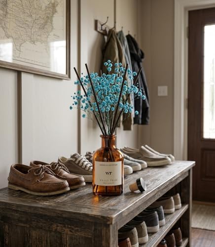 Ocean Mist & Sea Salt Scent Reed Diffuser Set for Bathroom Air Fresheners