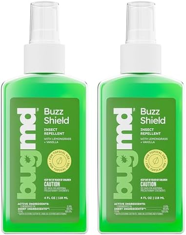BugMD Buzz Shield Mosquito, Tick and Insect Repellent Spray