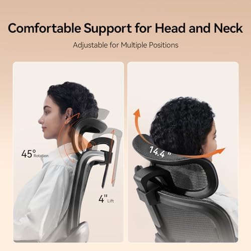 SIHOO B100 Mesh Office Chair, Comfy Ergonomic Office Chair