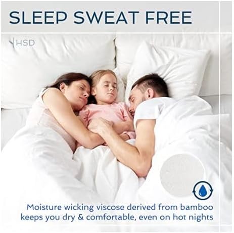 Hotel Sheets Direct 4 Piece Bed Sheet Set California King Size, 100% Viscose Derived from Bamboo Sheets Set with 2 Pillowcases, Cooling & Breathable Luxury Bedding, Moisture-Wicking, Light Gray