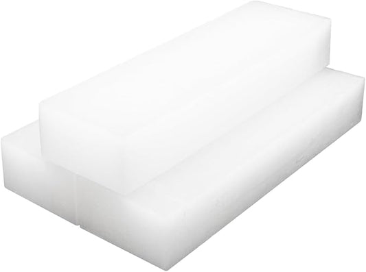 Blended Waxes, Inc. Paraffin Wax Blocks - Household Paraffin Wax for Candle Making, Canning, Waterproofing, Metal Preservation, and a Variety of Other Applications (1lb. Blocks - 3 Blocks)