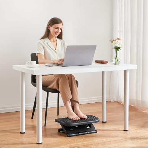 HUANUO Adjustable Foot Rest for Under Desk with Massage Surface and Tilt