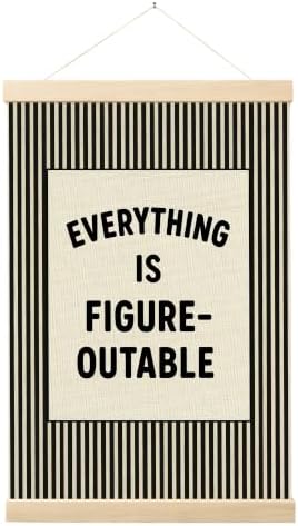 FGFK Positive Affirmations Wall Art Poster Hanger Frame 16x24 Inch