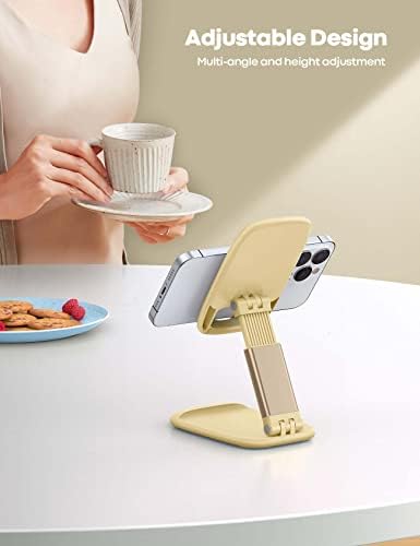 Lamicall Yellow Phone Stand for Desk - Telephone Stand Desk