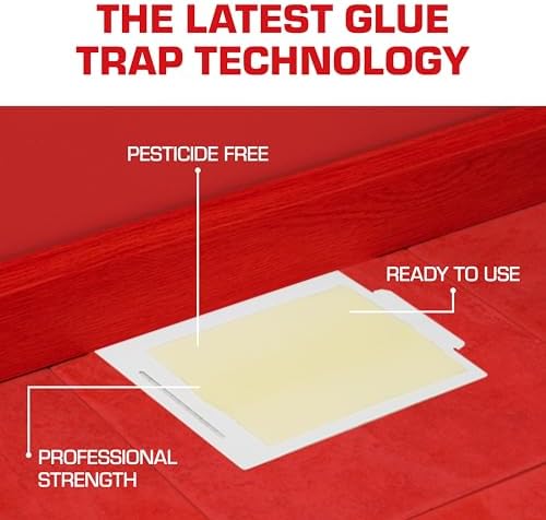 Tomcat Glue Boards with Eugenol for Enhanced Stickiness, 32 Sticky Traps
