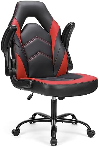 Sweetcrispy Gaming Chair, Lumbar Support Home Office Computer Chair