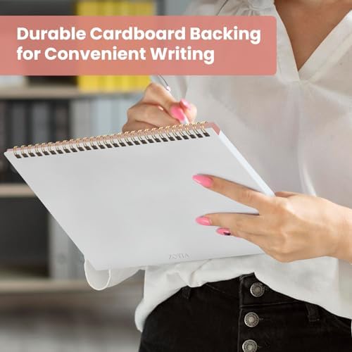 Weekly To Do List Notepad with 52 Undated Sheets（8.5"×11"）6 Pack - Undated Weekly Planner Notepad for Office Desk Accessories and Supplies - Multi