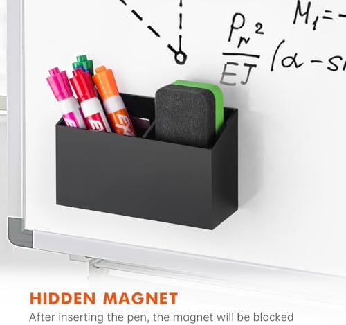 BEYGORM Magnetic Dry Erase Marker Holder for Whiteboard & Refrigerator
