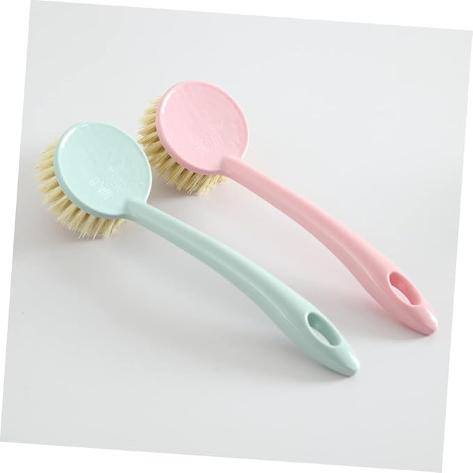 FRCOLOR 6pcs Kitchen Cleaning Tool Long Handle Dish Brush Reusable and Easy to Clean