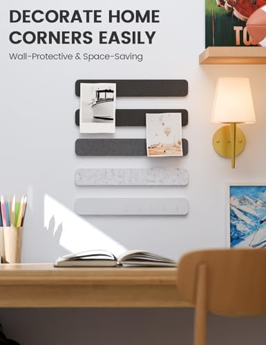 Fluxynara 13" x 2" Felt Wall Panels, Concrete Echo