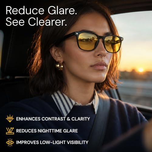 livho High Tech Blue Light Glasses - Advanced Blue Light Blocking Computer Glasses - Screen Fatigue & UV Protection
