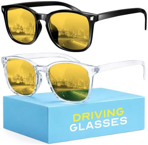 livho High Tech Blue Light Blocking Night Driving Glasses