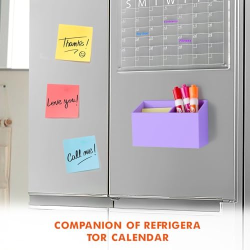 BEYGORM Magnetic Dry Erase Marker Holder for Whiteboard & Refrigerator